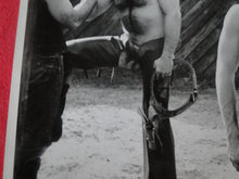 Load image into Gallery viewer, Vintage Original Gay Interest Hot Hung Male 8 x 10 Photograph Cowboys In Chaps  BZ11
