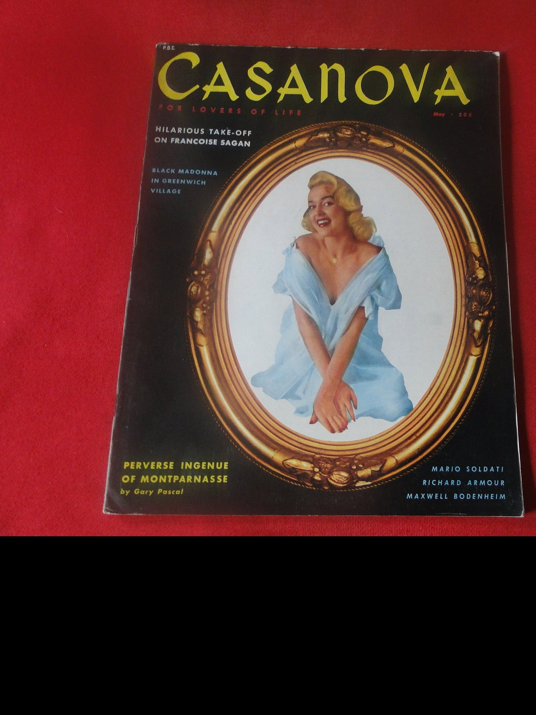 Vintage Nude Erotic Sexy Adult Magazine Casanova May 1957       JB3