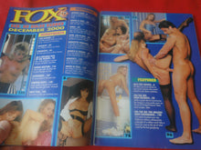 Load image into Gallery viewer, Vintage Nude Erotic Sexy Adult Magazine Fox December 2000      JB66

