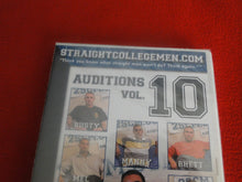 Load image into Gallery viewer, Vintage Adult All Male Gay XXX DVD SEALED NOS Straight College Men Auditions V. 10 B3
