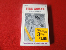 Load image into Gallery viewer, Vintage Erotic Adult Paperback Book/Novel Fire Woman 1978             X15

