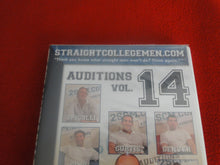 Load image into Gallery viewer, Vintage Adult All Male Gay XXX DVD SEALED NOS Straight College Men Auditions V. 14 B3
