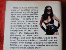 Load image into Gallery viewer, Vintage Erotic Adult Paperback Book/Novel Bizarre Diary 1978 Eros          X15
