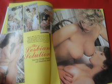 Load image into Gallery viewer, Vintage Nude Erotic Sexy Adult Magazine Stacked Girls September 1989       JB66
