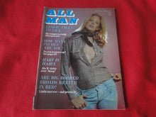 Load image into Gallery viewer, Vintage Nude Erotic Sexy Adult Magazine All Man April 1979      JB25
