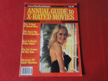 Load image into Gallery viewer, Vintage Nude Erotic Sexy Adult Magazine XXX Annual Guide To X-Rated Movies 1981     CS

