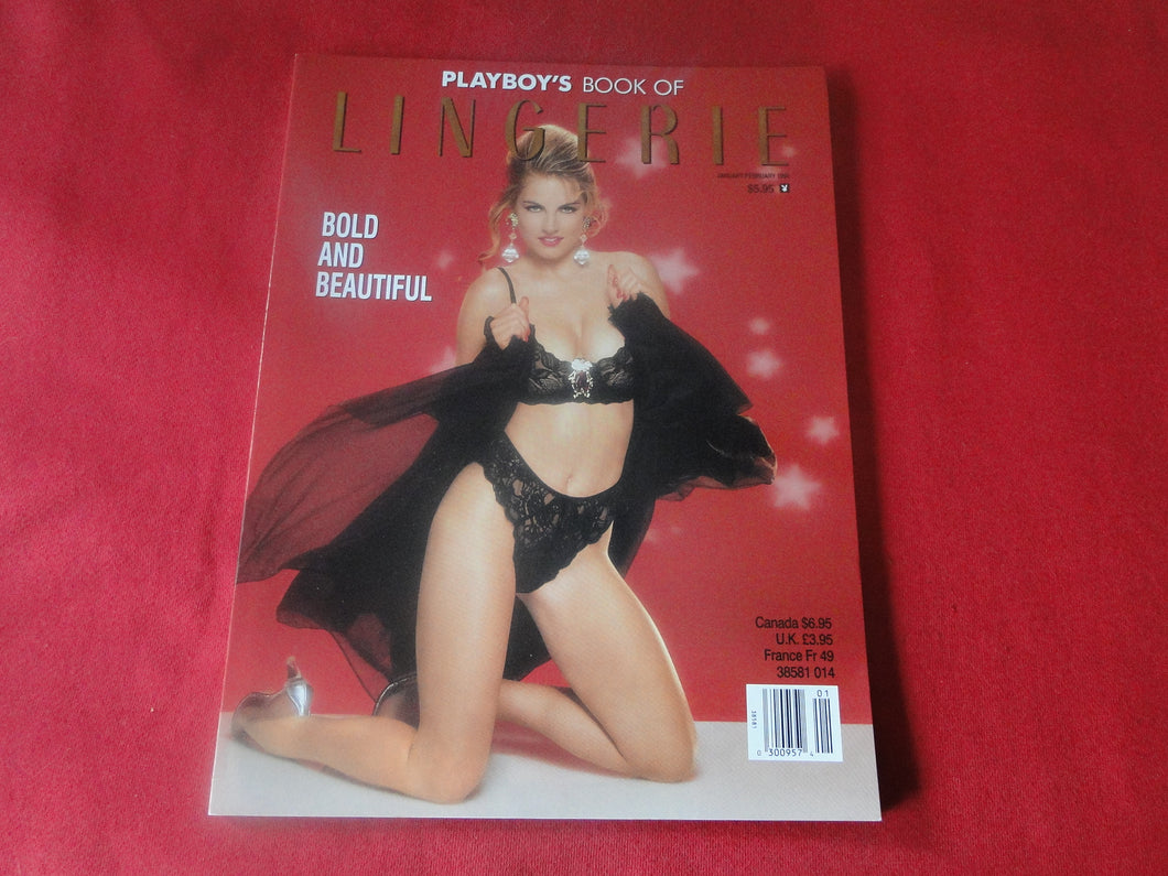 Vintage Nude Erotic Sexy Adult Magazine Playboy's Book of Lingerie 1994 JB5