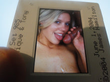 Load image into Gallery viewer, Vintage NUDE Hot Woman Cum On Tits/Model 35mm Slide/Transparency     T8q
