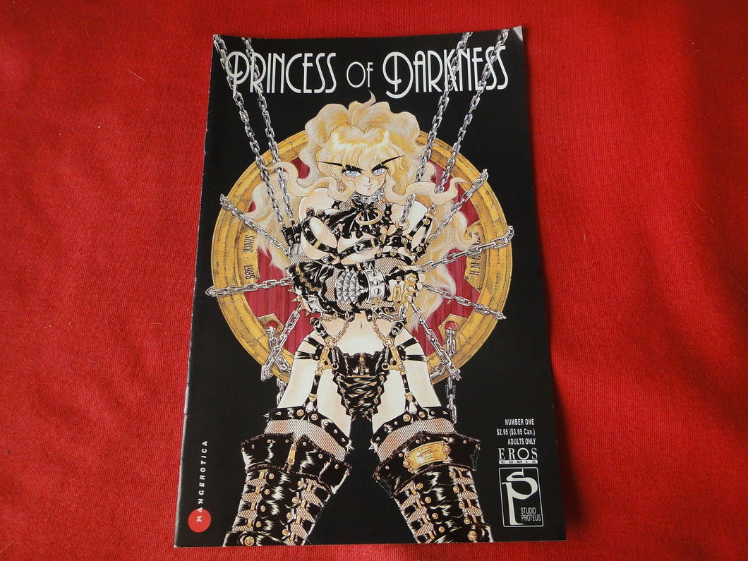 Vintage Nude Erotic Sexy Adult Men's Comic Book Princess of Darkness Eros #1 1995  PB3