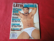 Load image into Gallery viewer, Vintage Adult Erotic Sexy Magazine Gay Interest Latin Inches November 2003      JB40
