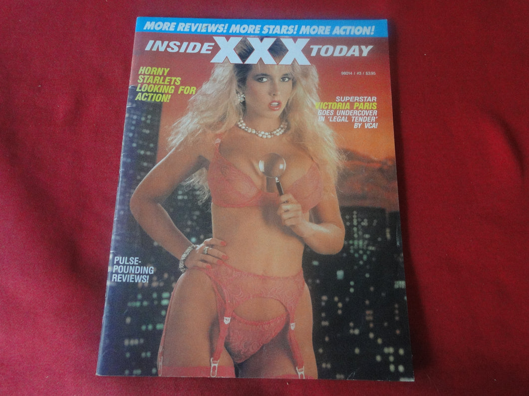 Vintage Nude Erotic Sexy Adult Magazine Inside XXX Today 1990    JB66