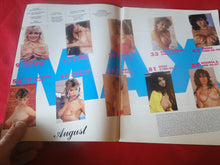 Load image into Gallery viewer, Vintage Nude Erotic Sexy Adult Magazine Max August 1987         EA
