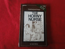 Load image into Gallery viewer, Vintage Erotic Adult Paperback Book/Novel Greenleaf The Horny Nurse 1981       A
