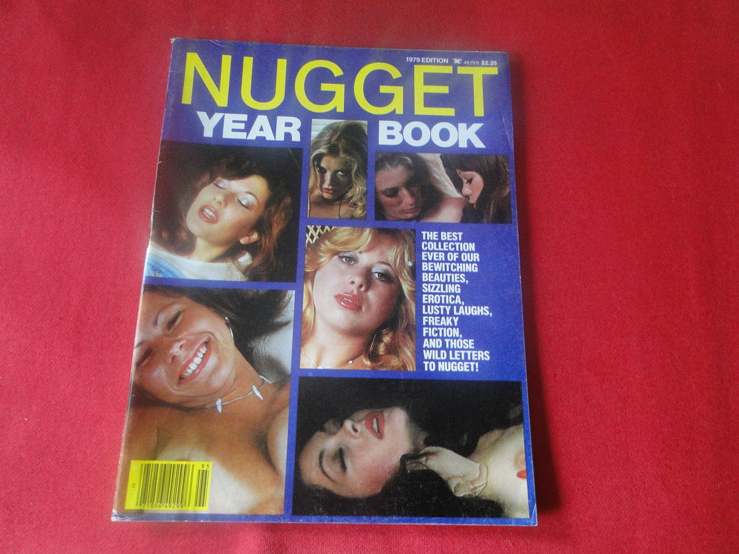 Vintage Nude Erotic Sexy Adult Magazine Nugget Year Book 1979       P70