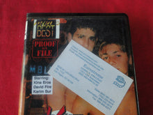 Load image into Gallery viewer, Vintage Adult XXX VHS Porn Tape Video Gay Interest Man's Best German Cold Nights Warm Bodies G3
