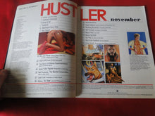 Load image into Gallery viewer, Vintage Nude Erotic Sexy Adult Magazine Hustler November 1984        JB33
