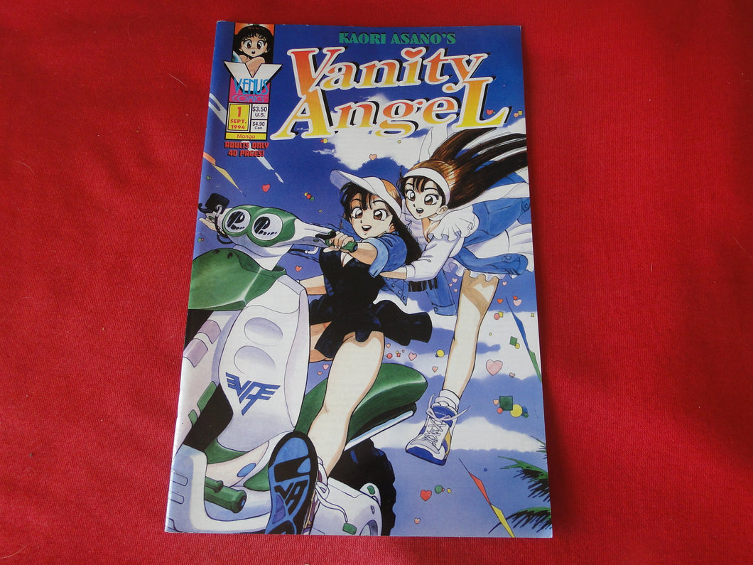 Vintage Nude Erotic Sexy Adult Men's Comic Book Vanity Angel #1 Sept. 1994    PB3