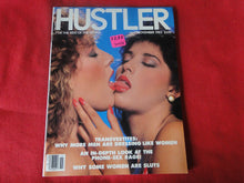 Load image into Gallery viewer, Vintage Nude Erotic Sexy Adult Magazine Hustler November 1983        JB33
