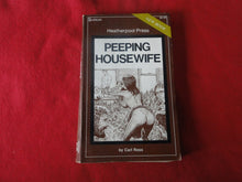 Load image into Gallery viewer, Vintage Erotic Adult Paperback Book/Novel Greenleaf Peeping Housewife 1979     A
