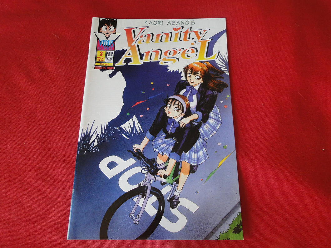 Vintage Nude Erotic Sexy Adult Men's Comic Book Vanity Angel #3 Nov. 1994    PB3