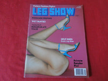 Load image into Gallery viewer, Vintage Nude Erotic Sexy Adult Magazine EARLY Leg Show May 1981   P99
