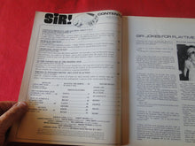 Load image into Gallery viewer, Vintage Nude Erotic Sexy Adult Magazine Sir August 1975         P89
