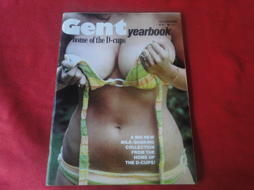 Vintage Nude Erotic Sexy Adult Magazine Gent Yearbook 1979      JB66