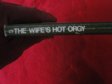 Load image into Gallery viewer, Vintage Erotic Adult Paperback Book/Novel Greenleaf The Wife's Hot Orgy 1980       A

