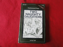 Load image into Gallery viewer, Vintage Erotic Adult Paperback Book/Novel Greenleaf Two Naughty Daughters 1979     A
