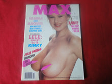 Load image into Gallery viewer, Vintage Nude Erotic Sexy Adult Magazine Max October 1987      EA
