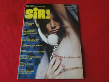 Load image into Gallery viewer, Vintage Nude Erotic Sexy Adult Magazine Sir November 1974     P89
