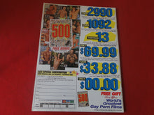 Load image into Gallery viewer, Vintage Adult Erotic Sexy Magazine Gay Interest Adam Gay Video XXX Showcase Jan. 2008 GM
