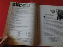 Load image into Gallery viewer, Vintage Nude Erotic Sexy Adult Magazine Sir November 1974     P89
