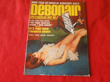 Load image into Gallery viewer, Vintage Nude Erotic Sexy Adult Magazine Debonair 1967      P89
