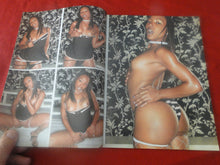 Load image into Gallery viewer, Vintage Nude Erotic Sexy Adult Magazine Black Heat March 2008          JB26
