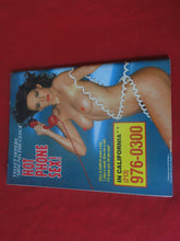 Load image into Gallery viewer, Vintage Nude Erotic Sexy Adult Magazine Velvet August 1987      P99
