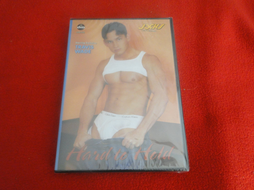 Vintage Adult All Male Gay XXX DVD SEALED NOS Hard to Hold Travis Wade   B5