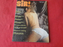 Load image into Gallery viewer, Vintage Nude Erotic Sexy Adult Magazine Sir August 1974     P89
