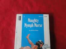 Load image into Gallery viewer, Vintage Erotic Adult Paperback Book/Novel Greenleaf Naughty Nymph Nurse 1981    A
