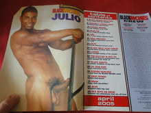 Load image into Gallery viewer, Vintage Adult Erotic Sexy Magazine Gay Interest Black Inches April 2005         GM

