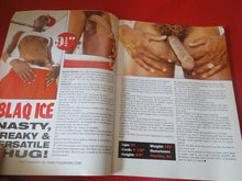 Load image into Gallery viewer, Vintage Adult Erotic Sexy Magazine Gay Interest Black Inches April 2005         GM

