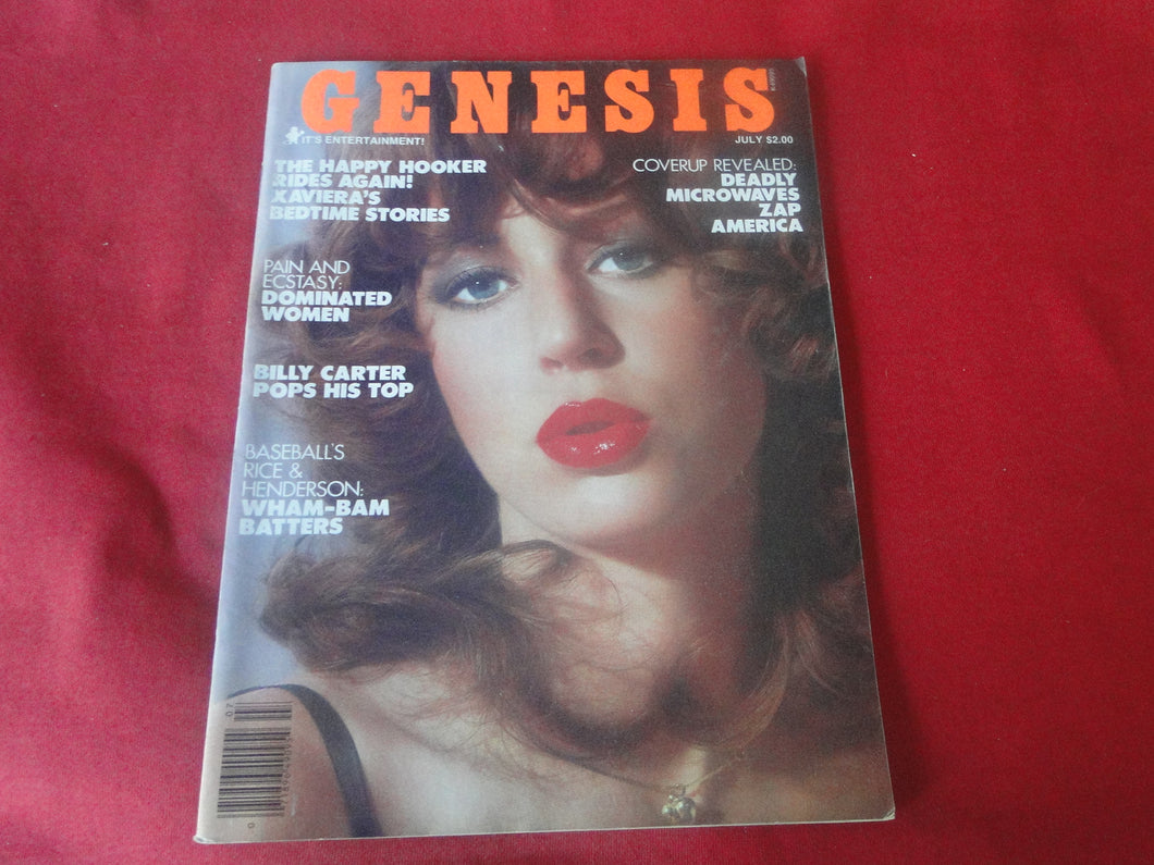 Vintage Nude Erotic Sexy Adult Magazine Genesis July 1976       JB66