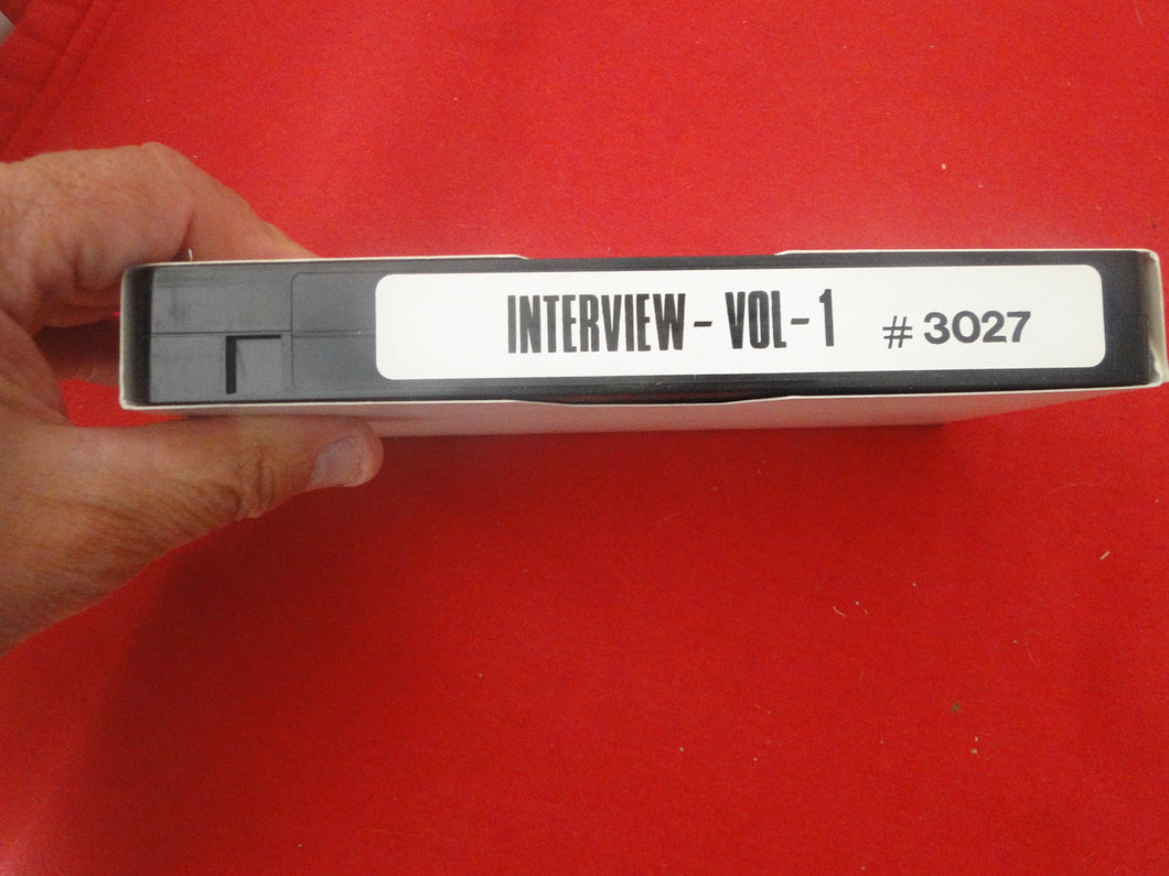 Vintage Adult Erotic VHS Tape Movie Gay Interest Interview Vol. 1 #3027     10