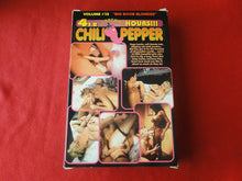 Load image into Gallery viewer, Vintage Adult XXX VHS Porn Tape Chili Pepper Big Boob Blondes Crystal Wilder      X30
