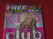 Load image into Gallery viewer, Vintage Nude Erotic Sexy Adult Magazine Club June 2012 SEALED Kayden Kross     P70
