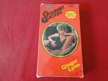 Load image into Gallery viewer, Vintage Adult XXX VHS Porn Tape Adult Video Movie Ginger Lynn Gourmet Quickies   BS
