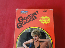 Load image into Gallery viewer, Vintage Adult XXX VHS Porn Tape Adult Video Movie Ginger Lynn Gourmet Quickies   BS
