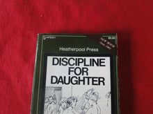 Load image into Gallery viewer, Vintage Erotic Adult Paperback Book/Novel Greenleaf Discipline For Daughter     A
