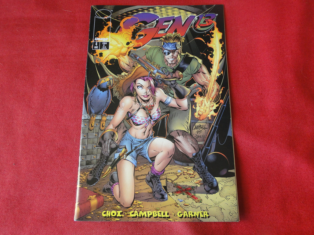 Vintage Nude Erotic Sexy Adult Men's Comic Book Gen 13 Choi Campbell Garner 1995  PB3