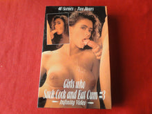 Load image into Gallery viewer, Vintage Adult XXX VHS Porn Tape girls Who Suck Cock and Eat Cum #3X30
